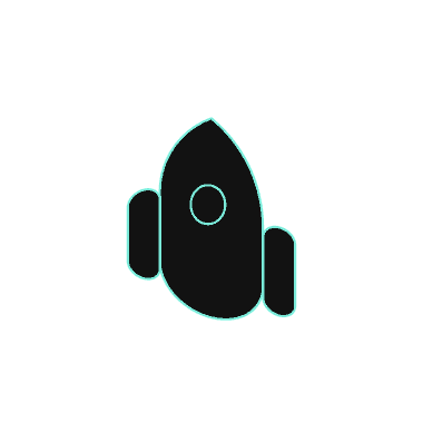 Software Template Rocket Animation